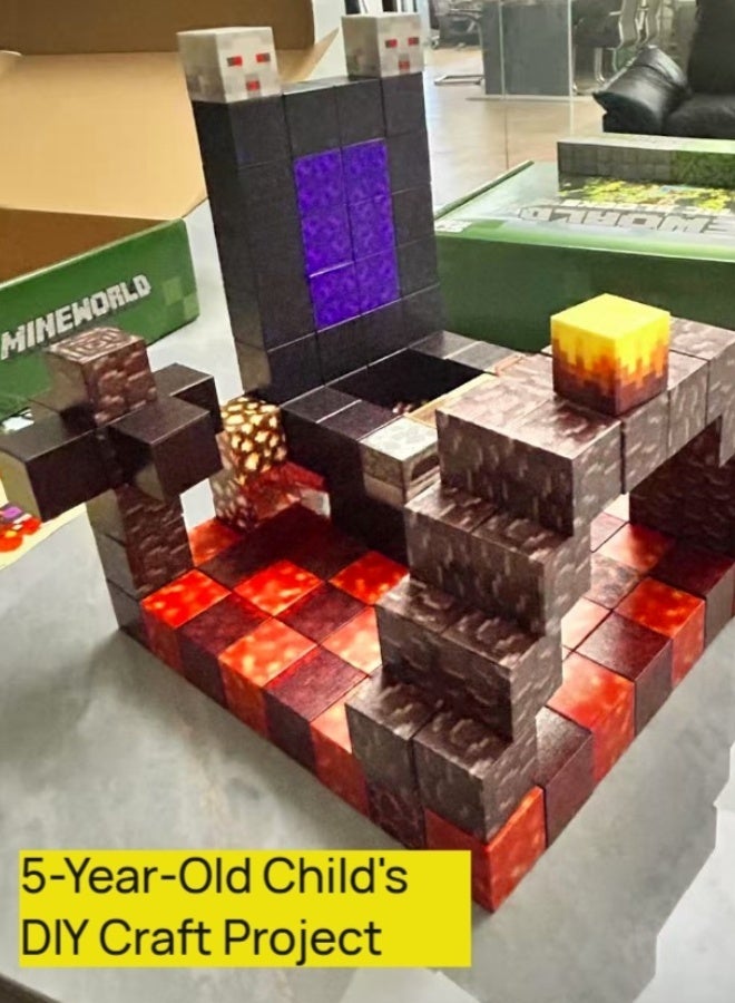 190PCS Magnetic Blocks for Boys & Girls Toys for Toddlers Gifts for 3+Years Old Kids 2CM Magnet Cubes Classroom Must Haves Construction Toys - Image 5