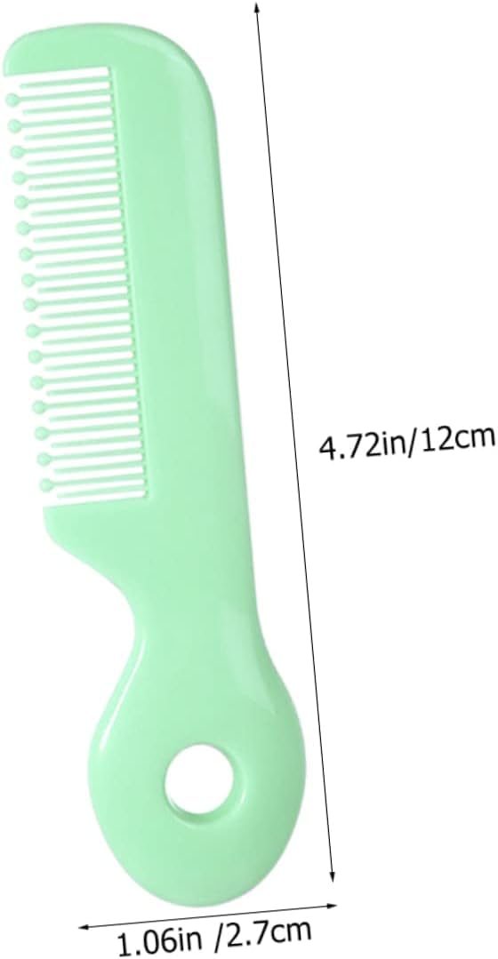 Galepromot 4Pcs Newborn Hair Comb Baby Comb Round Teeth Combs Wide Tooth Hair detangler for Toddler Pocket Hair Comb Baby and Child Care Products Health and Household - Image 2