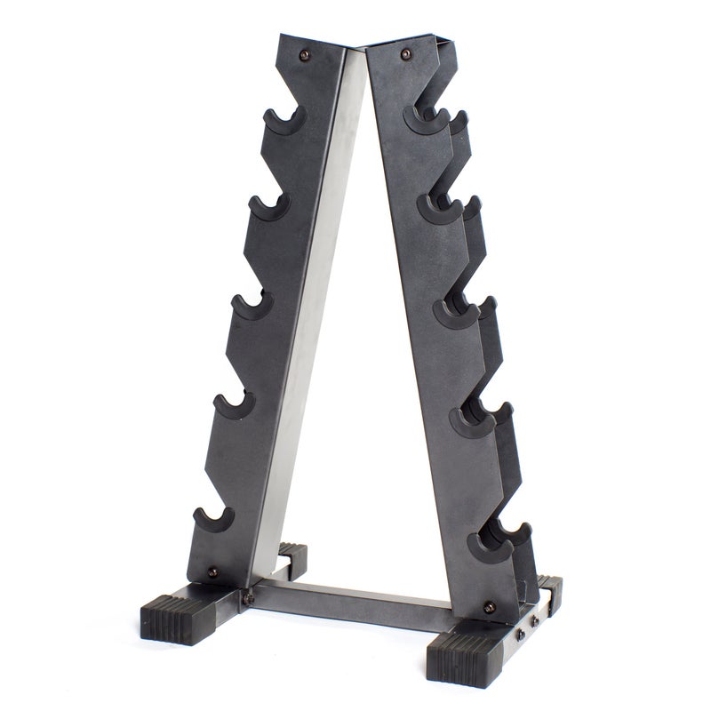 CAP Barbell AFrame Dumbbell Rack Gray