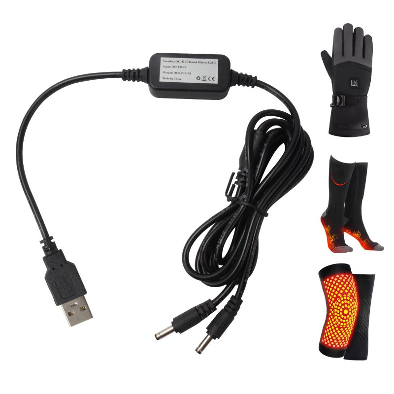 Smarkey 8.4v Heated Glove Charger for Insole Socks Jacket Battery Charging (Easy for Outdoor and Travelling) - Image 1