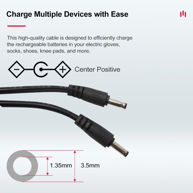 Smarkey 8.4v Heated Glove Charger for Insole Socks Jacket Battery Charging (Easy for Outdoor and Travelling) - Image 4