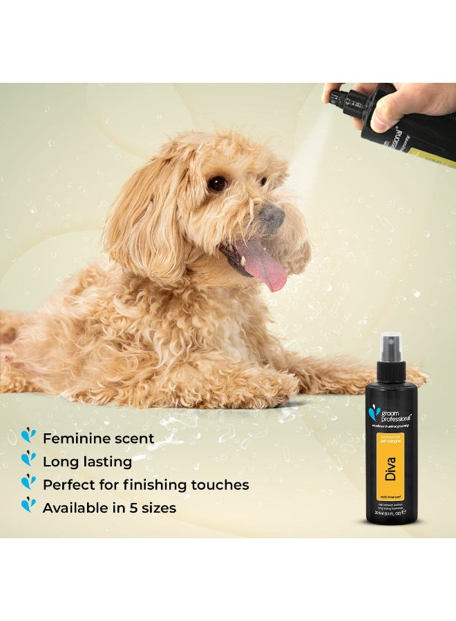 Groom Professional Diva Cologne  200 ml, Flavor Exotic Female Scent - Image 4