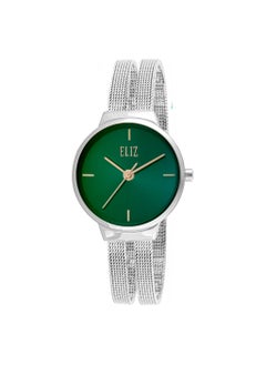 eliz ELIZ ES8789L2SES SS & Mesh Strap 3-Hands Women's Watch  - Image 1
