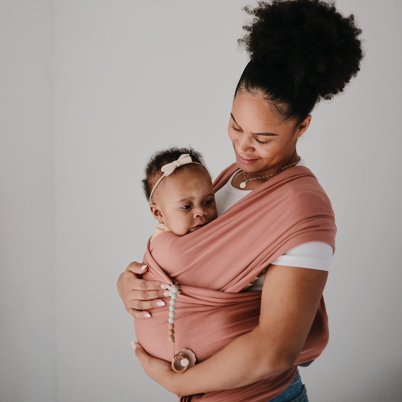 mushie 100% Silicone Baby Pacifier Clip BPA Free | Eva (Sage) - Image 3