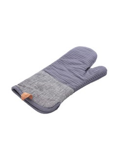 Spaceshoop Striped Oven Mitt with Silicone Padding, Heat Resistant Kitchen Glove (1, Multicolor)  - Image 1
