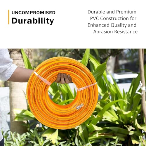HYCO LABEL FLYMAX PVC High Pressure Hose Pipe 100M, KOREAN MADE, UV and Weather Resistant, Puncture Proof, Leak-Proof, Flexible Garden Hose for Agriculture, Car Wash, Outdoor Cleaning (10MM 5 LAYER) - Image 3