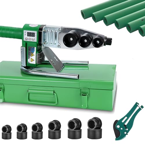 WINB Plastic Pipe Welder Plastic pipe 110-220v welding tool Pipe Welding Machine PP, PP-R, PE, PP-C Pipe with 0.79/0.98/1.26/1.57/1.97/2.46 in Die Head - Image 1