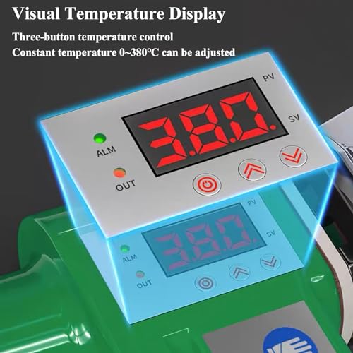 WINB Plastic Pipe Welder Plastic pipe 110-220v welding tool Pipe Welding Machine PP, PP-R, PE, PP-C Pipe with 0.79/0.98/1.26/1.57/1.97/2.46 in Die Head - Image 4