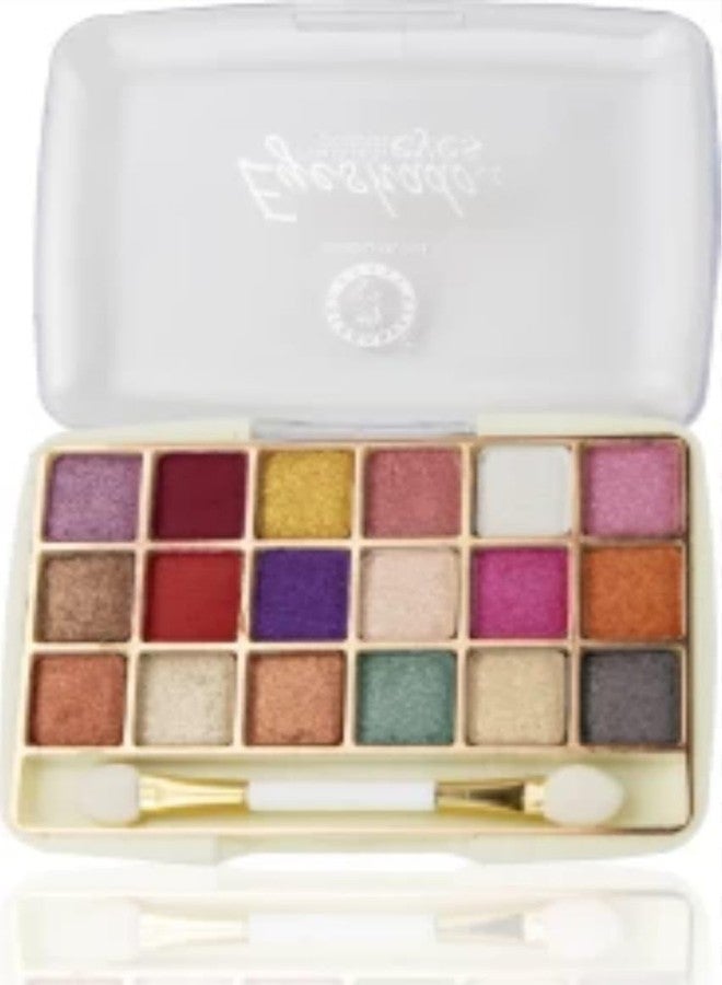 Truvic Eyeshadow Palette Matte 18 Colors Rainbow Shimmer High Pigmentation Eye Shadow Waterproof Long Lasting Colorful Eye Shadow Palette. - Image 2