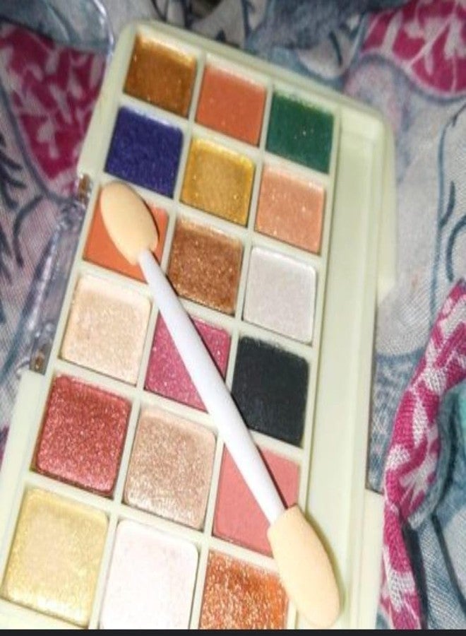 Truvic Eyeshadow Palette Matte 18 Colors Rainbow Shimmer High Pigmentation Eye Shadow Waterproof Long Lasting Colorful Eye Shadow Palette. - Image 4