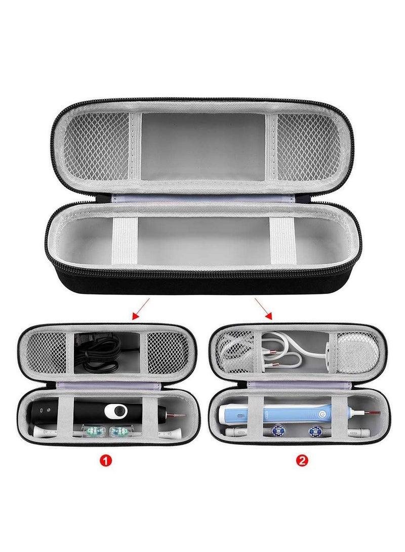 عام حقيبة تخزين EVA: صندوق تخزين صغير مقاوم للماء ومانع للغبار لفرشاة الأسنان الكهربائية أثناء السفر. - Image 1