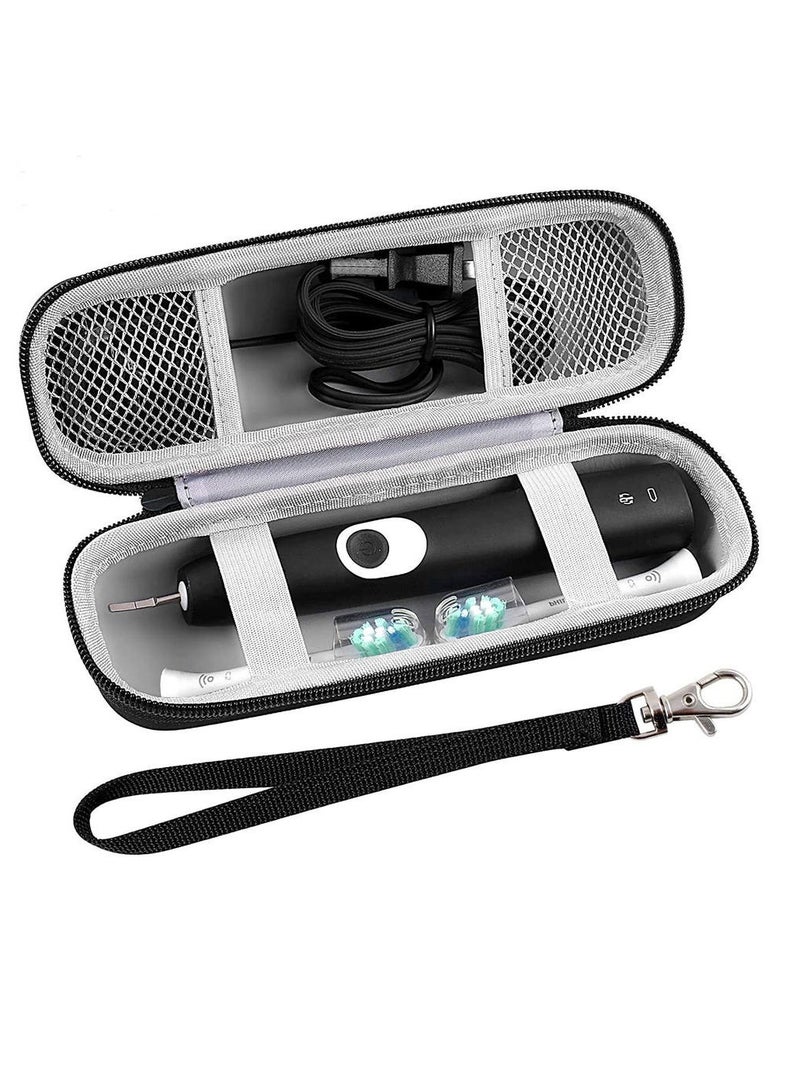 عام حقيبة تخزين EVA: صندوق تخزين صغير مقاوم للماء ومانع للغبار لفرشاة الأسنان الكهربائية أثناء السفر. - Image 2