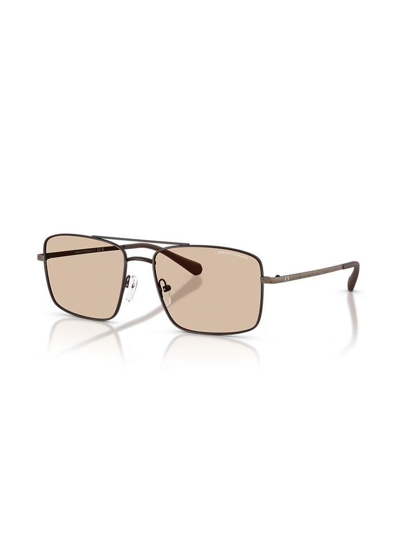 Armani Exchange Pilot-Style Sunglasses - Image 1