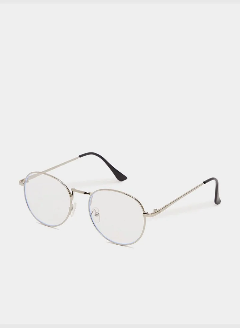 ستايلي Unisex Round Frame Sunglasses
