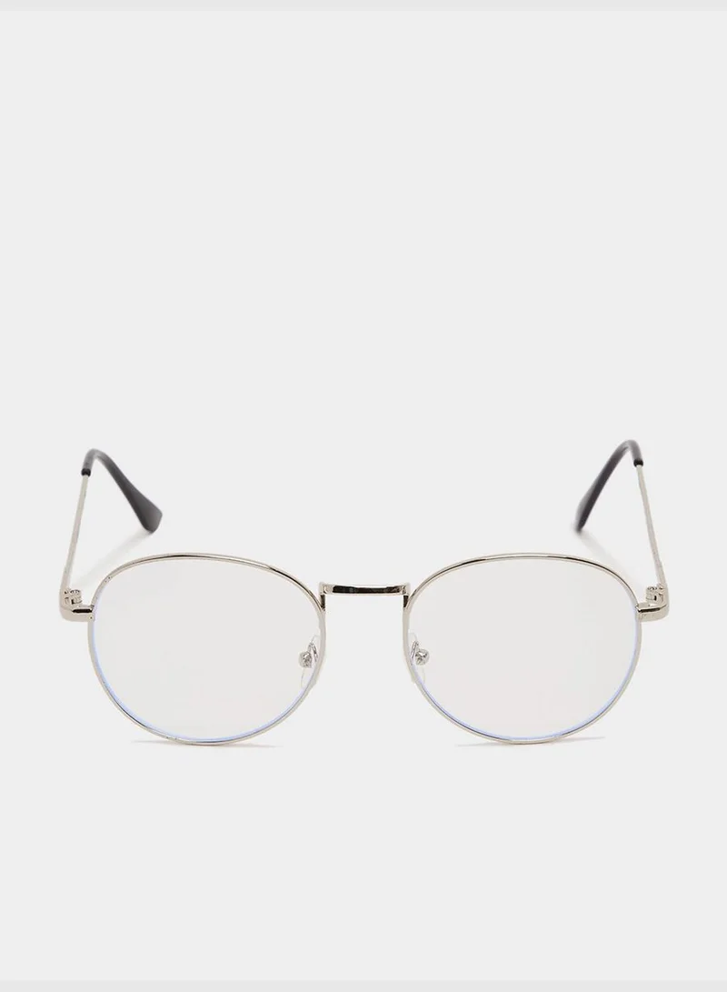 ستايلي Unisex Round Frame Sunglasses