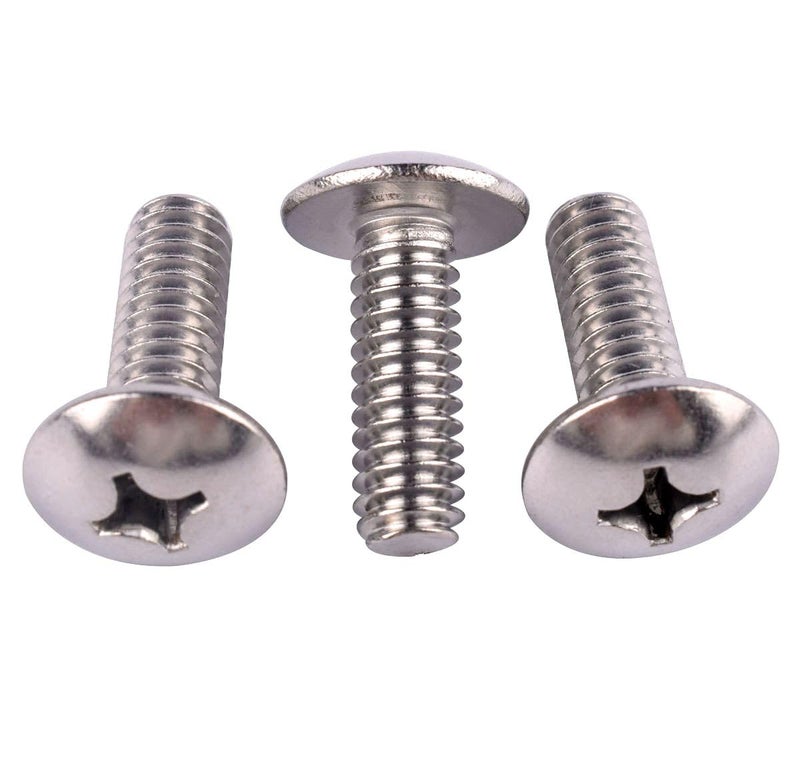 KOSJETHAS Store #8-32 x 1 Truss Head Phillips Machine Screws, 304 Stainless Steel 18-8, UNC Full Machine Thread, Bright Finish, Quantity 50Pcs - Image 4