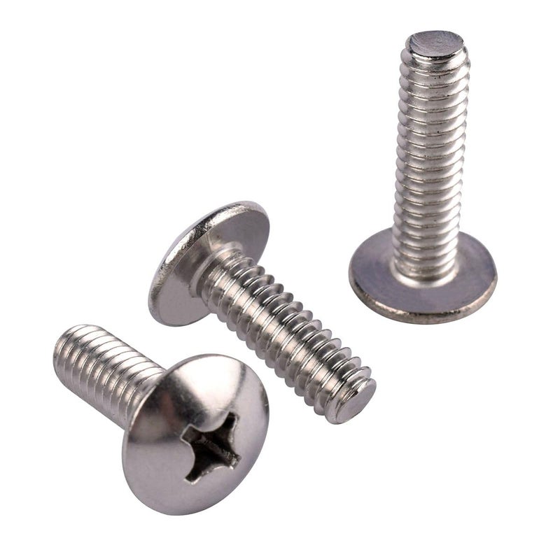 KOSJETHAS Store #8-32 x 1 Truss Head Phillips Machine Screws, 304 Stainless Steel 18-8, UNC Full Machine Thread, Bright Finish, Quantity 50Pcs - Image 5