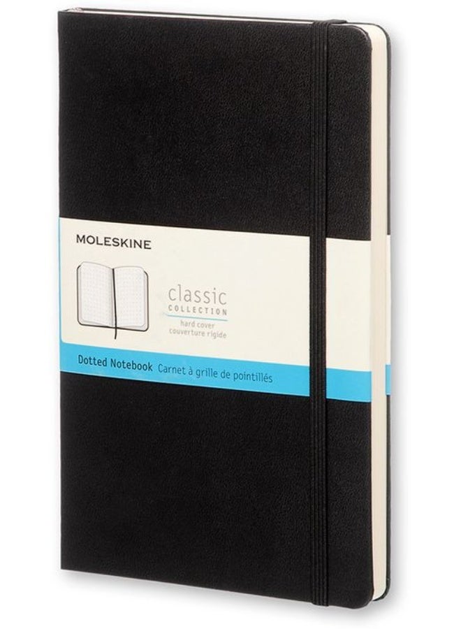 MOLESKINE Large Notebook Dot Grid Pages Black Hard Cover 240 Pages - Image 1