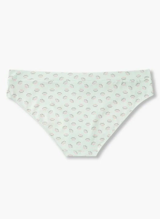 سبلاش فيڤ Bikini Brief with Cherry Print