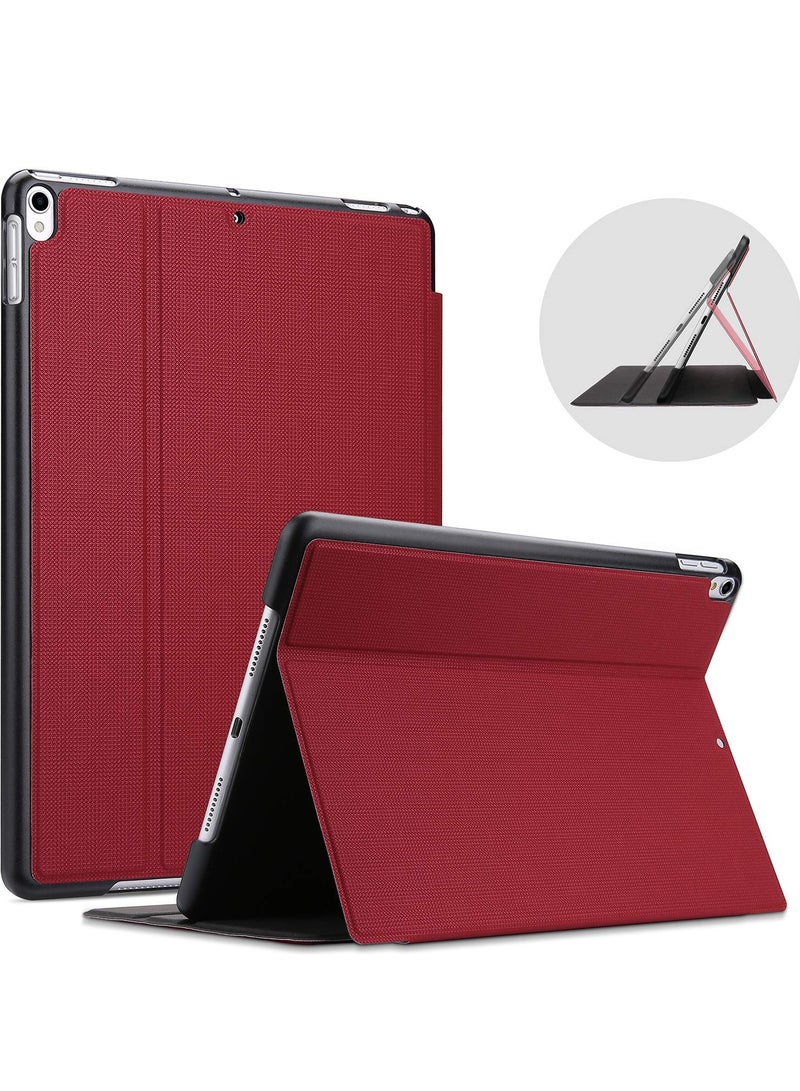 Procases iPad Air 3 10.5 Inch 2019 Case Slim Stand Protective Folio Case Smart Cover Red - Image 1