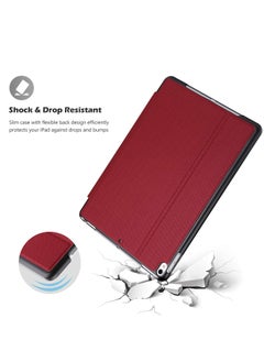 Procases iPad Air 3 10.5 Inch 2019 Case Slim Stand Protective Folio Case Smart Cover Red  - Image 4