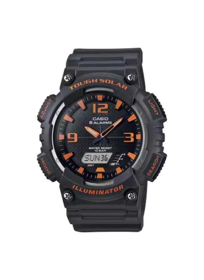 كاسيو Men's Analog Display Watch With Black Resin Strap - AQ-S810W-8A
