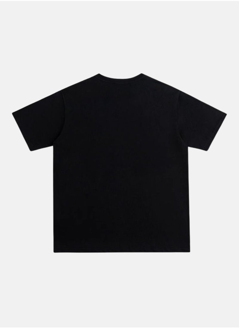 Thirty-One Black Goku Face Printed T-shirt  - Image 2