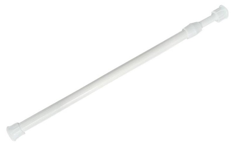 Small Spring Tension Closet Rod Window Curtain Extension Rod 40-70 centimeter - Image 1