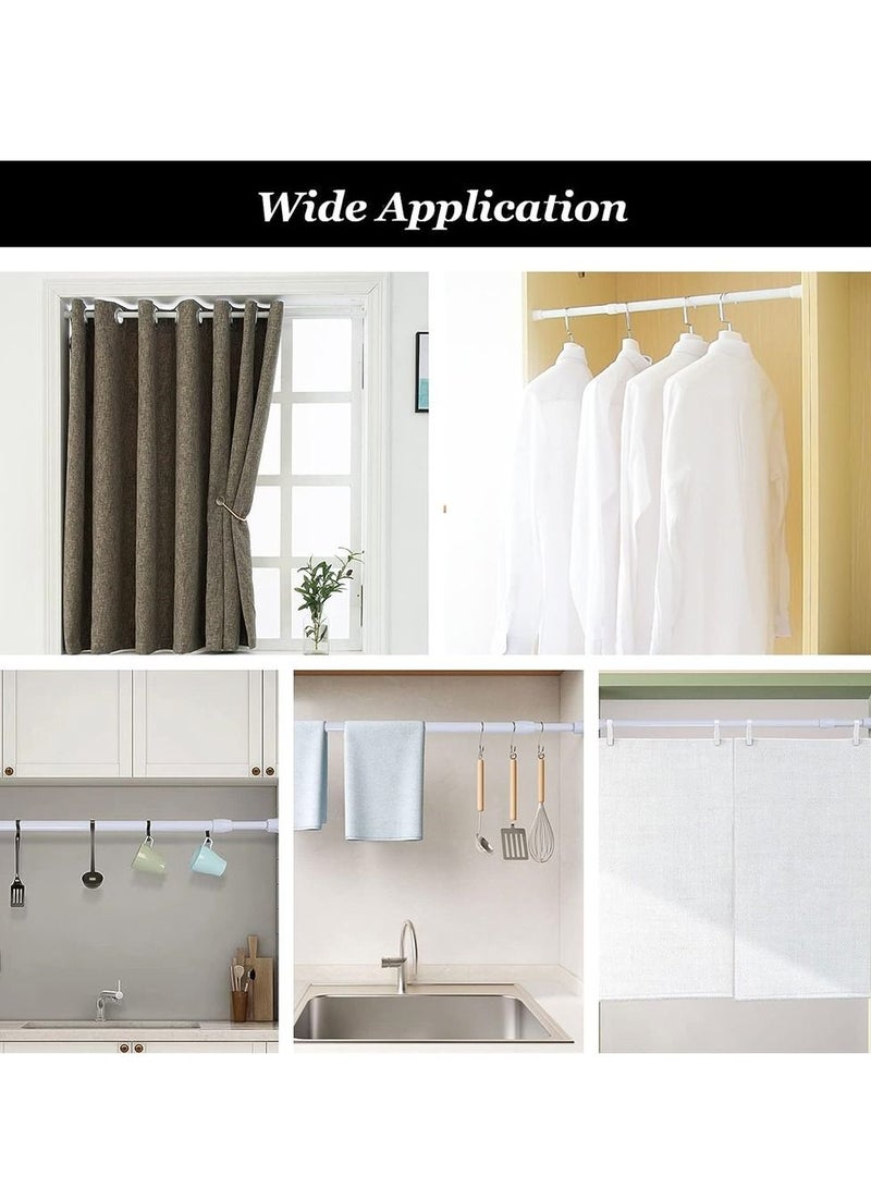 Small Spring Tension Closet Rod Window Curtain Extension Rod 40-70 centimeter - Image 4