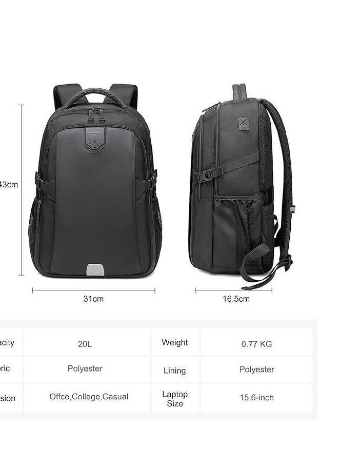 Golden Wolf Golden Wolf GB00433 15.6" Waterproof Laptop Backpack  - Image 2