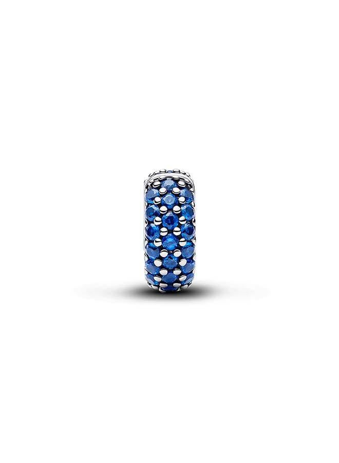 PANDORA Royal Blue Stone Clip Charm - Image 3