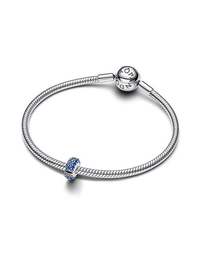 PANDORA Royal Blue Stone Clip Charm - Image 4
