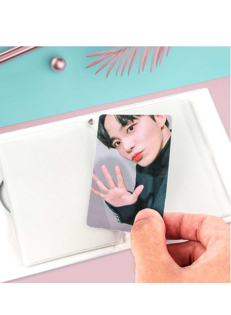 Excefore 3 inch Mini Photo Album Kpop Photocard Binder, Card Id Holder Book with 36 Pockets - Image 4