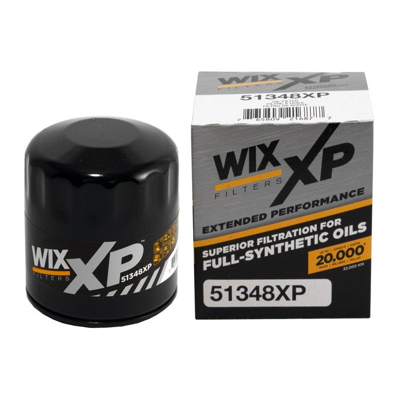 فلتر زيت WIX 51348XP WIX XP بديل مصمم للزيوت الاصطناعية متوافق مع مختلف سيارات كرايسلر دودج جيب GM ساتورن لكزس ساب سوزوكي تويوتا فورد لينكولن ميركوري لاند روفر مازدا VW