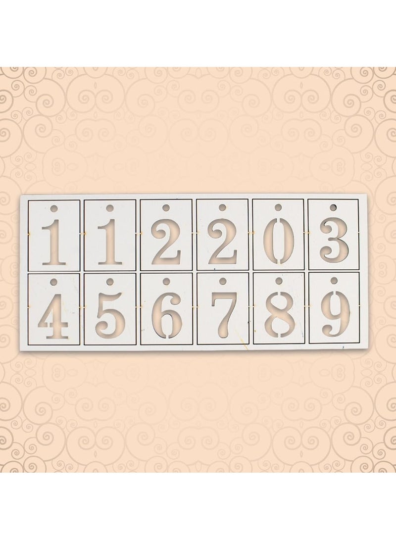 UKR Ramadan Countdown Calendar - Wooden Decoration for Home | Days Until Eid | Perfect Ramadan Gift for Kids & Eid Decor  - Image 3