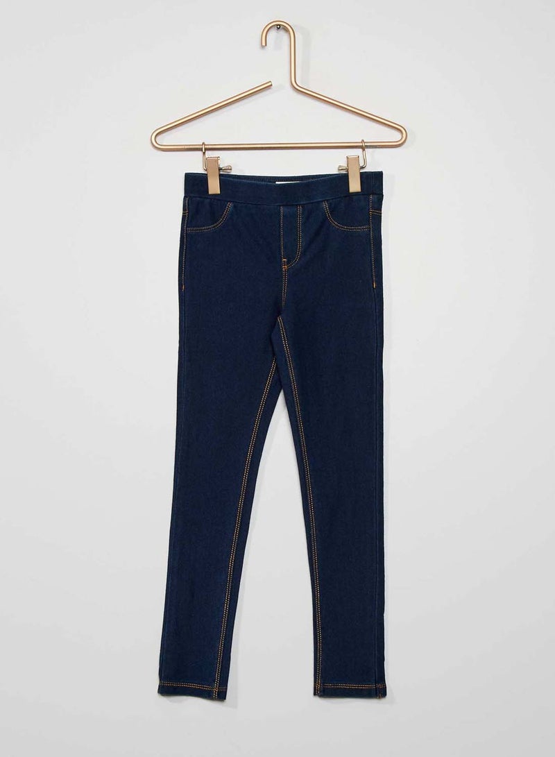 Kiabi stretch-jeggings-blue-3 - Image 1