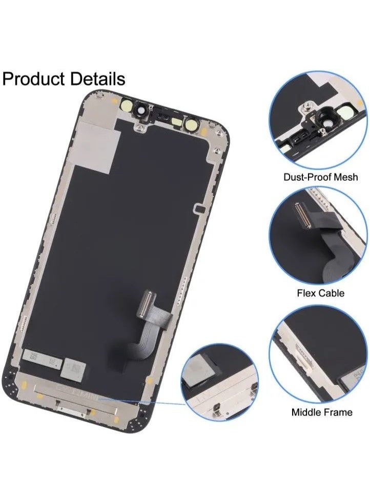 GX iPhone 12 Mini GX LCD Replacement Screen – Black | High-Quality Display Assembly - Image 2