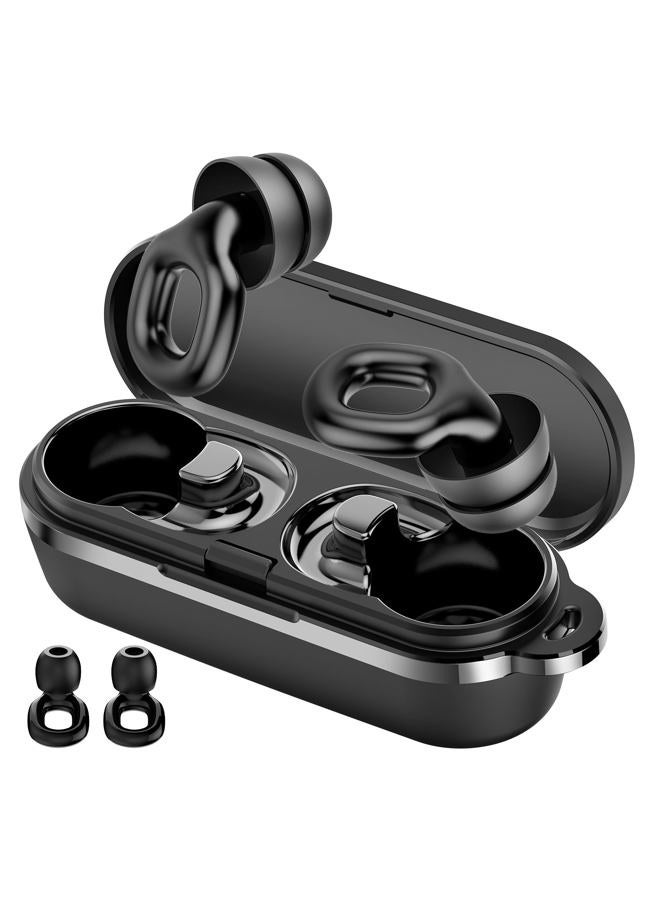 Thunelec Ear Plugs for Sleeping with Single/Double Caps, Silicone Ear Plugs for Noise SNR 35 dB, Reusable Ear Protection Ear Plugs for Sleep/Focus/Concerts/Travel, 7 Pairs Ear Caps in S/M/L Black - Image 1