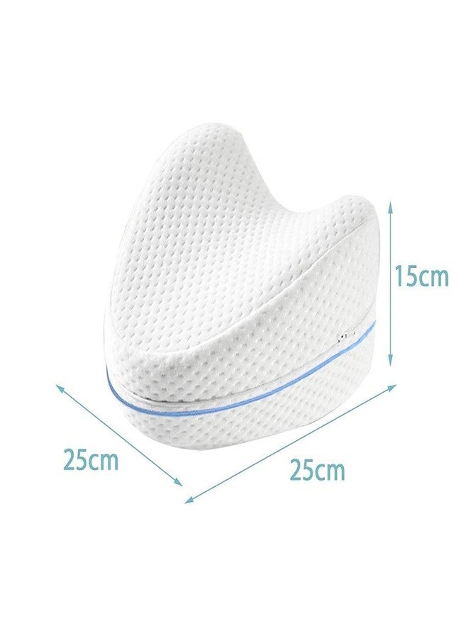 Drumil Leg Pillow Knee Wedge Pillow Sleeping Sciatica Back Hip Joint Pain Comfort Contour Thigh Pillow Leg Pad Support Cushion. - Image 2