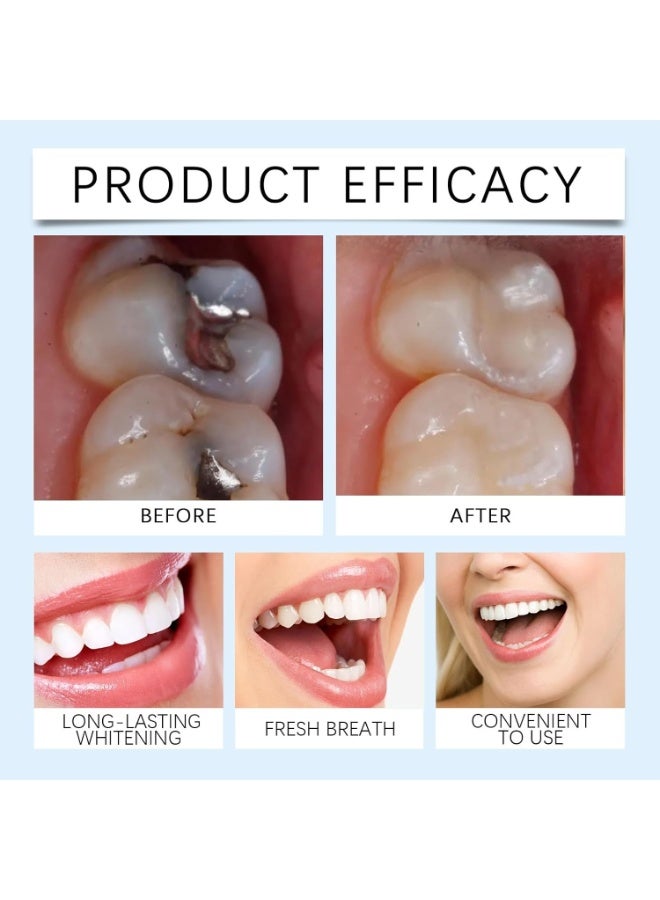 Kormesic CAVITY REPAIR TOOTH SHIELD, Gum Regrowth Drops,Gum Repair for Receding Gums,Natural Gum Restore Liquid Drops Mouthwash,Gum Treat-Ment,Gum Protect Repair Gel,Teeth Whitening Essence - Image 2