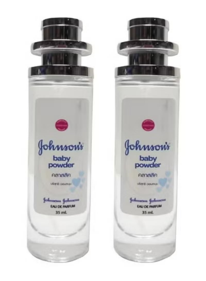 Two Pcs Powder Perfume Classic  35 ml