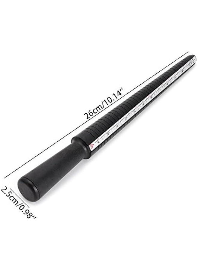 Generic Ring Size Measuring Tool Plastic Ring Mandrel & Ring Sizer Guage Ring Stick Ring Gauge Finger Sizing for Jewelry Making  - Image 2