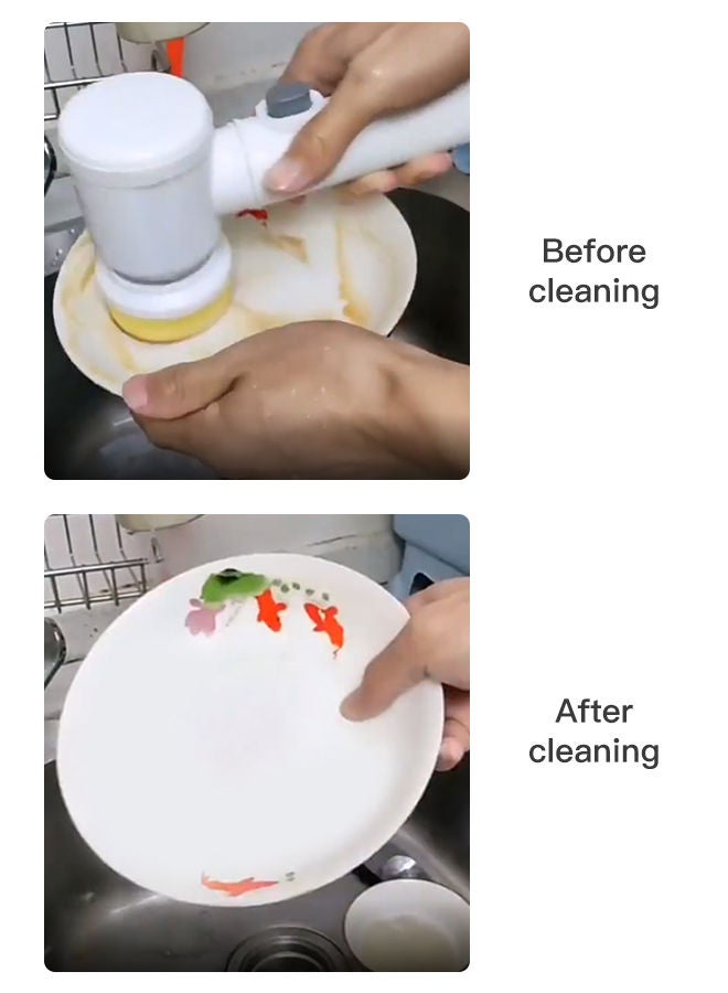 Sharpdo Automatic Dishwashing Brush Efficient Kitchen Cleaning - Image 3