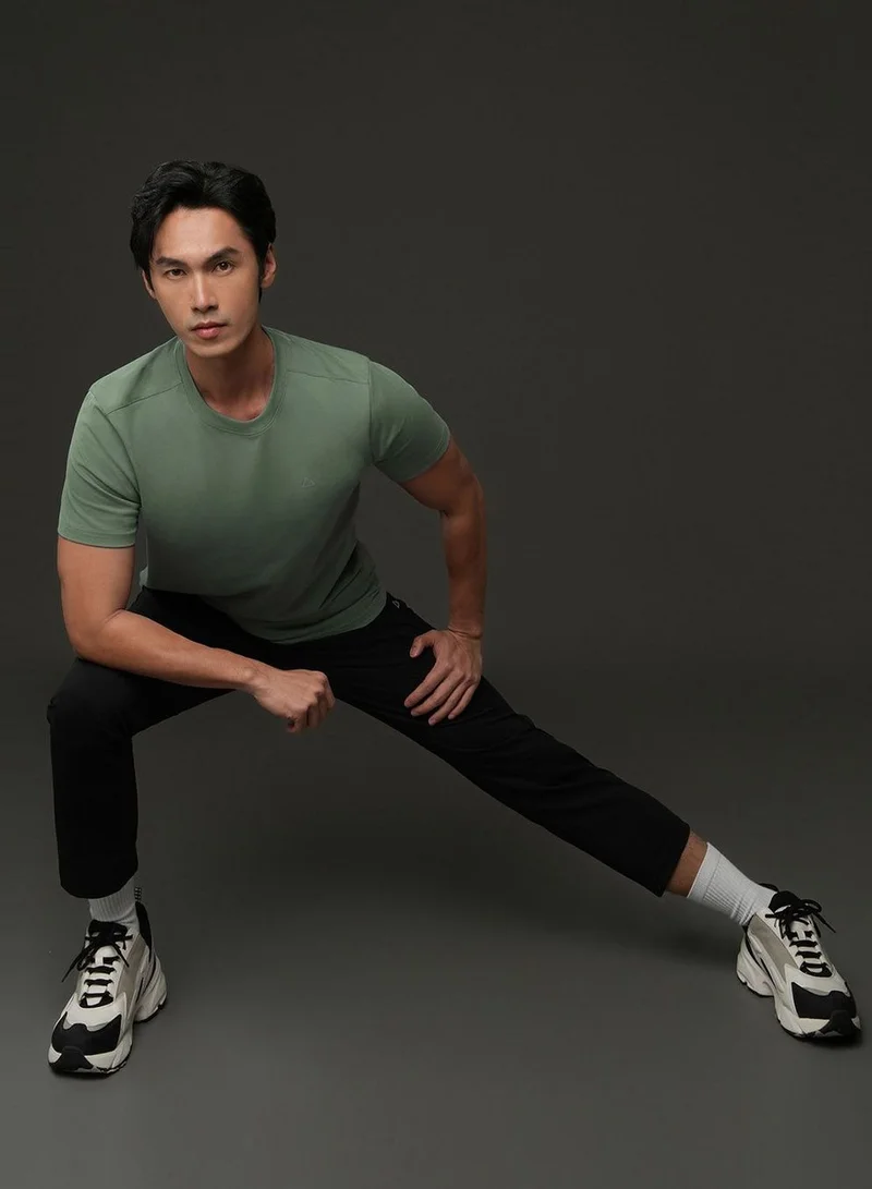 GIORDANO Men Slim Quick Dry G-Motion Jersey Tee