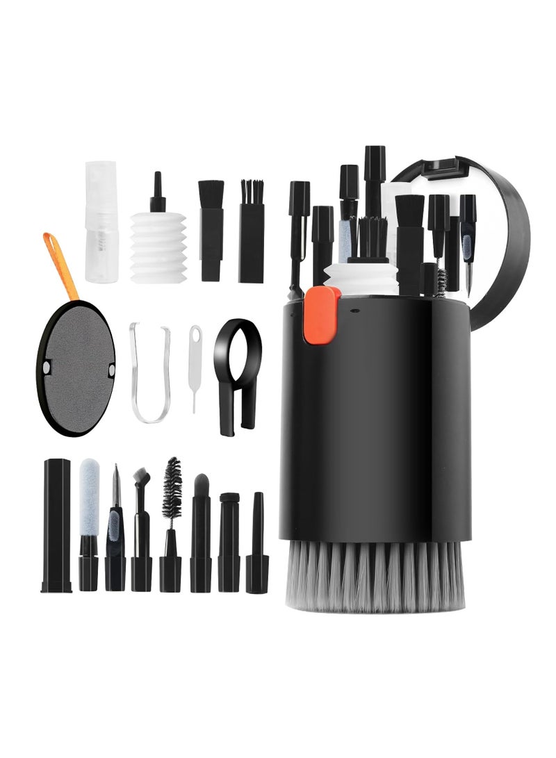 20 in 1 Multifunctional Electronics Cleaning Kit 2024 New Upgrade Cleaner Keyboard Cleaner Kit Airpod Pro Cleaning Pen Brush Tools for Earbuds/MacBook/Headphone/Earphones/iPad/iPhone - Image 1
