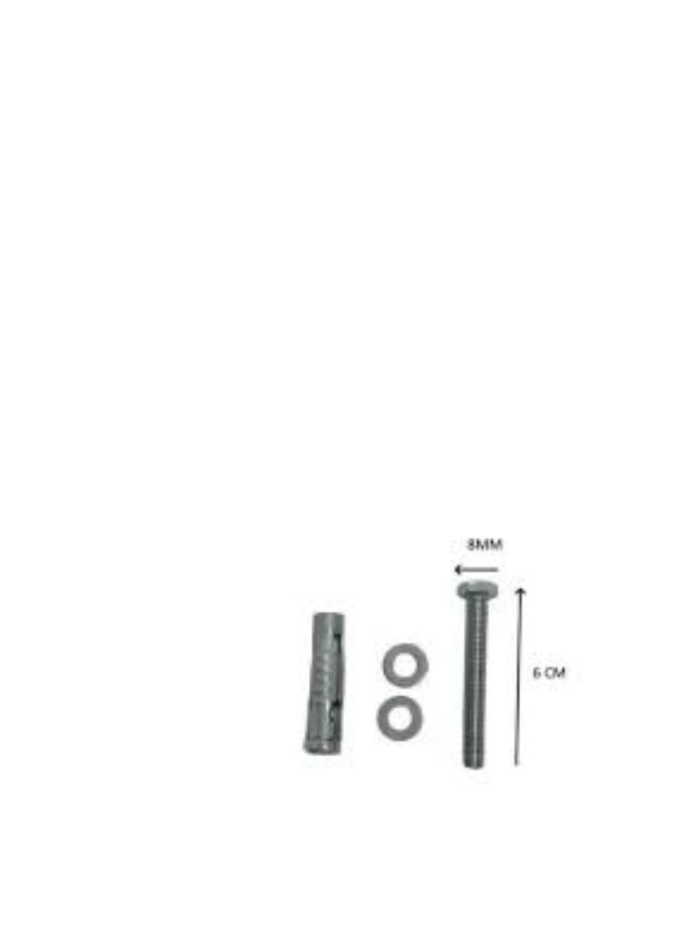 KNP KNP 8mm Stainless Steel Fix Bolt Pack of 10 contains ten high quality fix bolts made from stainless steel offering durability and corrosion resistance for a variety of applications. - Image 2