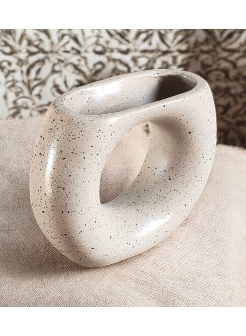 كلور زون بوتري فازة فخارية ديكورية للمكتب والمنزل - Image 2