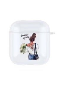 جراب سماعات شفاف – حماية أنيقة وسهلة الوصول لسماعاتك المفضلة-Airpods 1