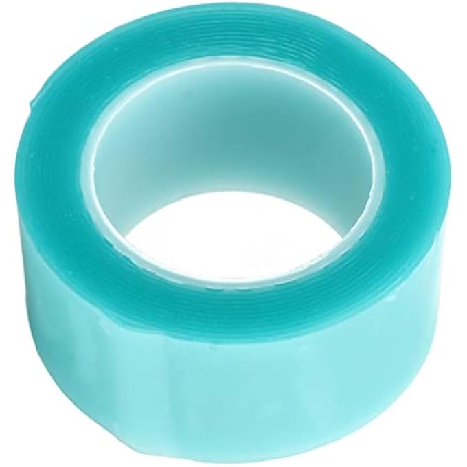 Domary DIY Tape Balloon, Strong and Elastic Transparent Bubble for Kids, with Straws and Decorative Fillings, Ideal Family and Friends (Blue) - Image 4