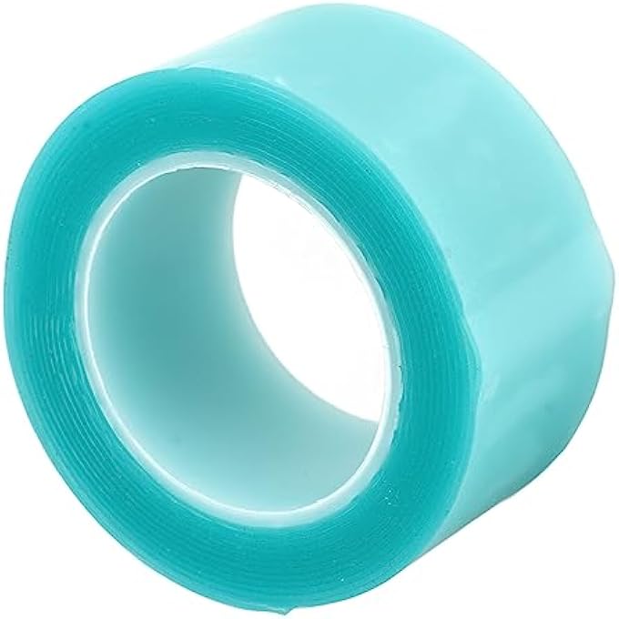 Domary DIY Tape Balloon, Strong and Elastic Transparent Bubble for Kids, with Straws and Decorative Fillings, Ideal Family and Friends (Blue) - Image 5